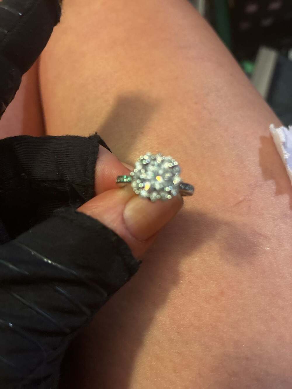 Diamond ring Independent New